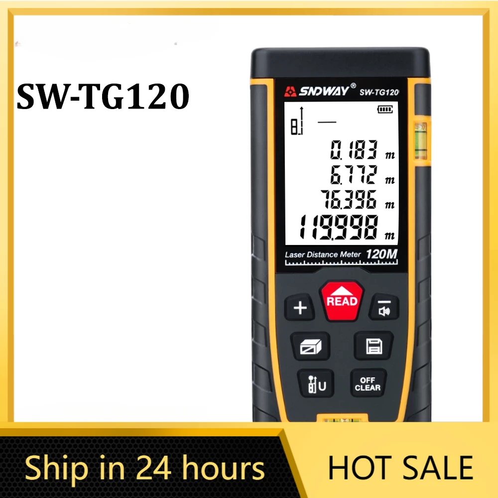 Stanley Tape 25Ft - SNDWAY Laser Distance Meter 40M 60M