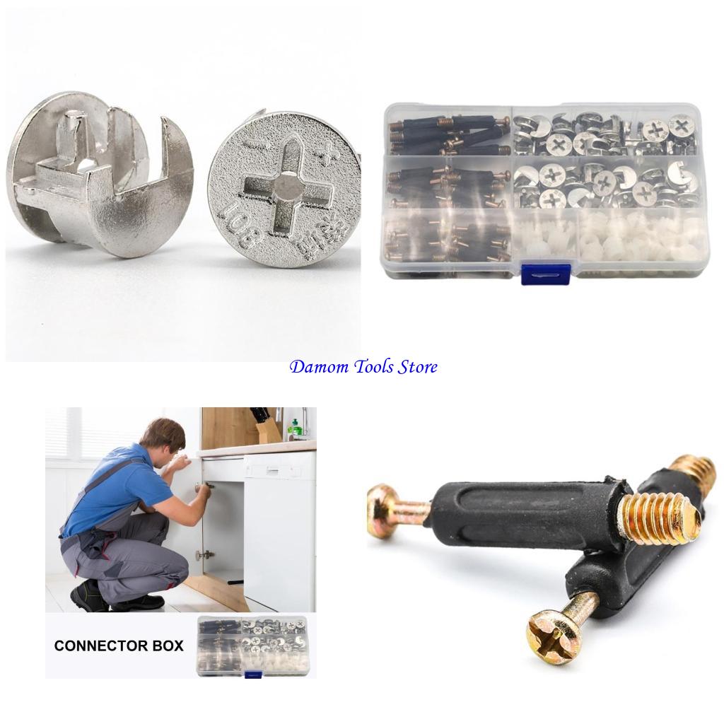 Furniture Hardware Cam Lock - 57BE Precisions Engineered 3 In 1