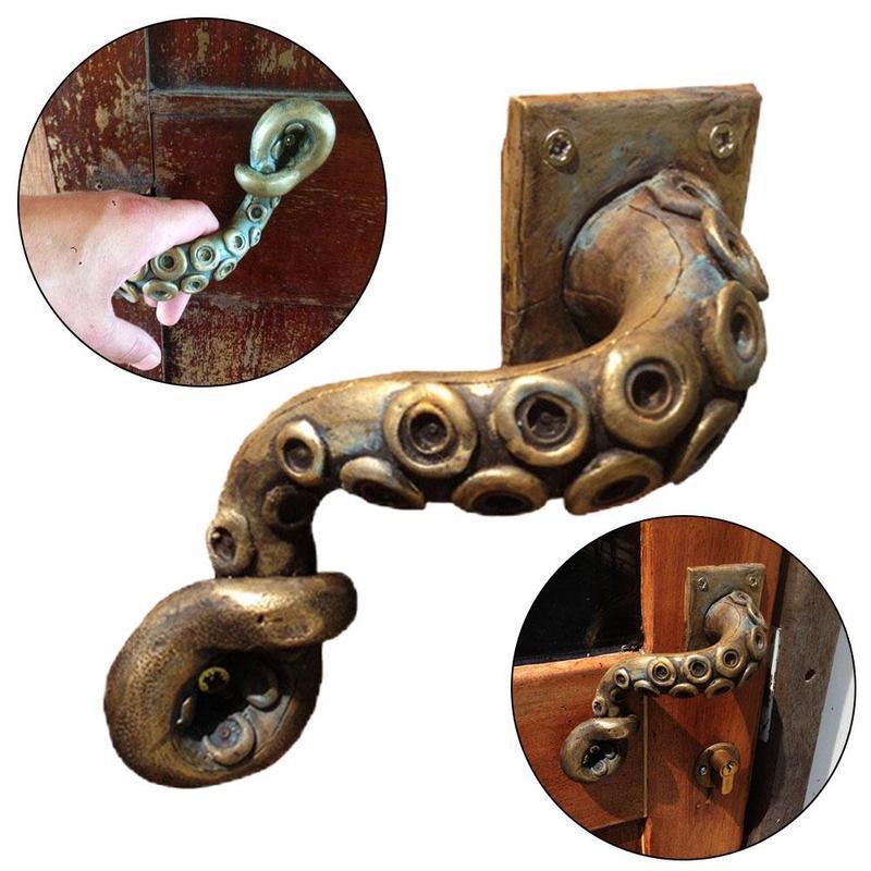 Furniture Hardware Manufacturers - Vintage Octopus Door Knob Outdoor Hook