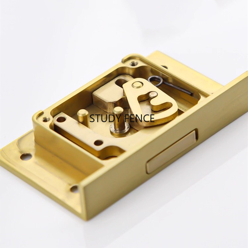 Furniture Hardware Manufacturers - 1PC Antique Metal Drawer Lock Wine