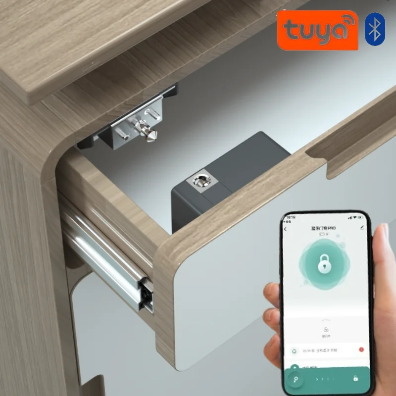 Furniture Hardware Manufacturers - Tuya Smart Cabinet Door Lock Keyless
