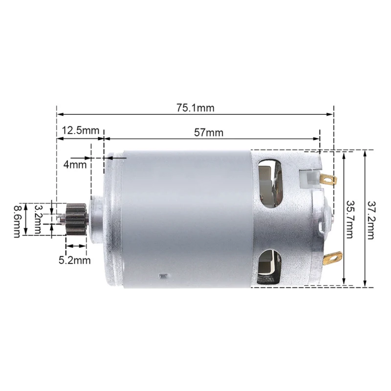 Bosch Drill Gsb 18V - RS550 DC Motor 12 13 Teeth