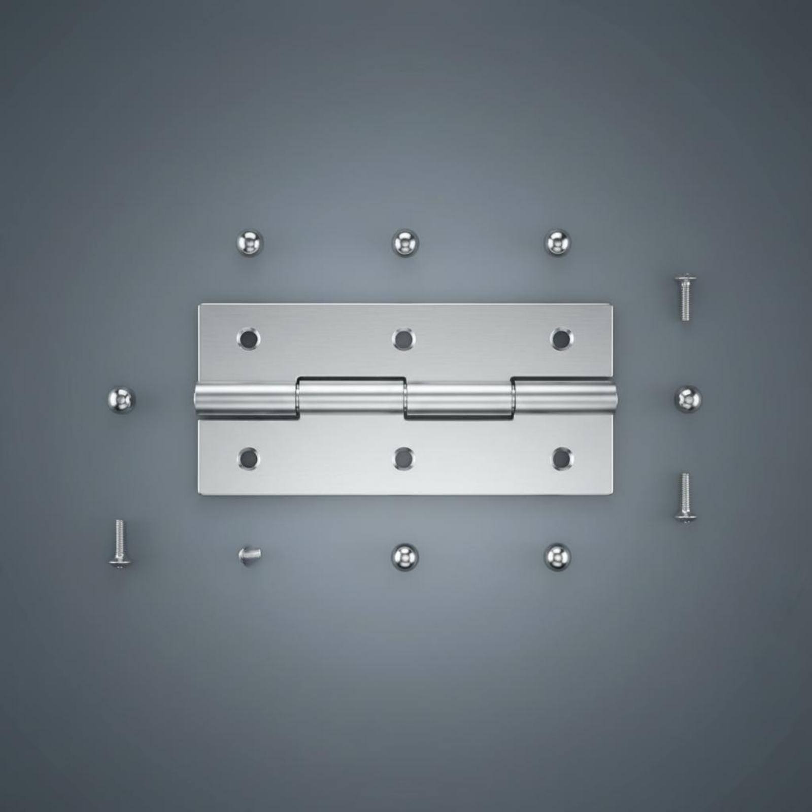 Furniture Hardware Material - Stainless Steel Continuous Hinge Thickened Material