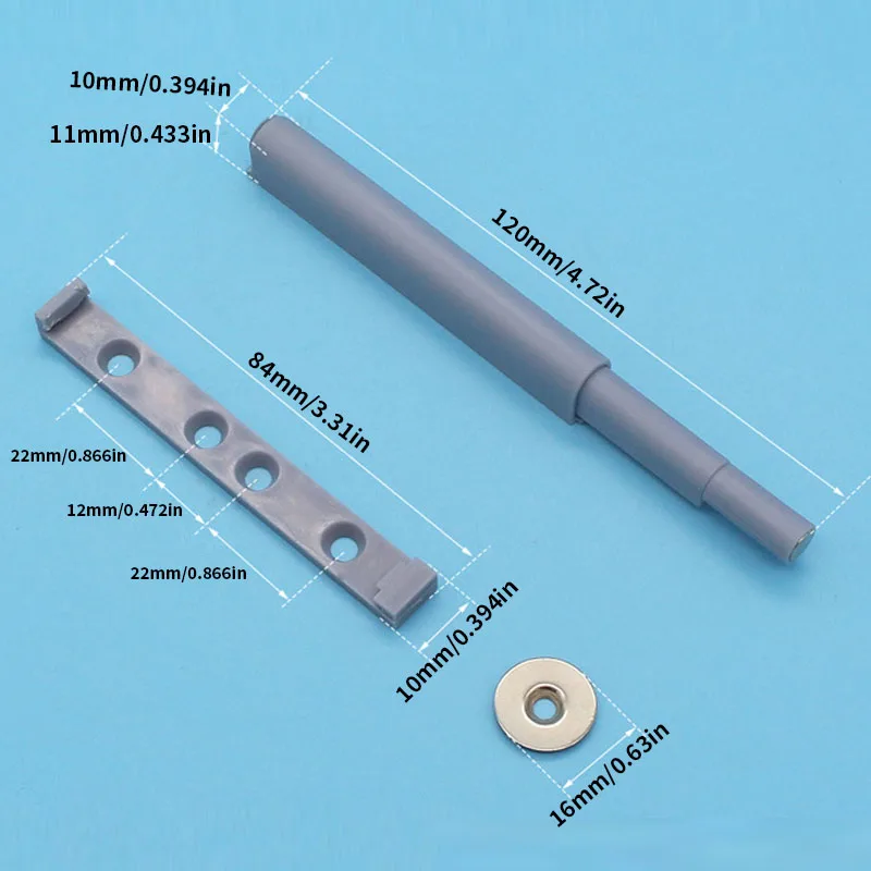 Cabinet door rebound device, D - Used Furniture Hardware recension och pris