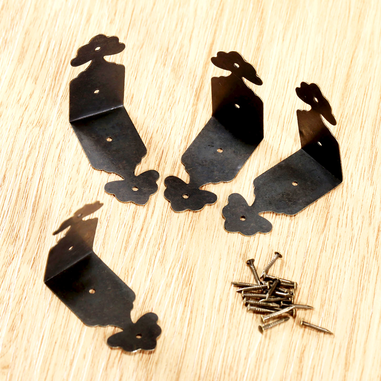 4pcs Decorative Corner Protect - Furniture Hardware Antique recension och pris