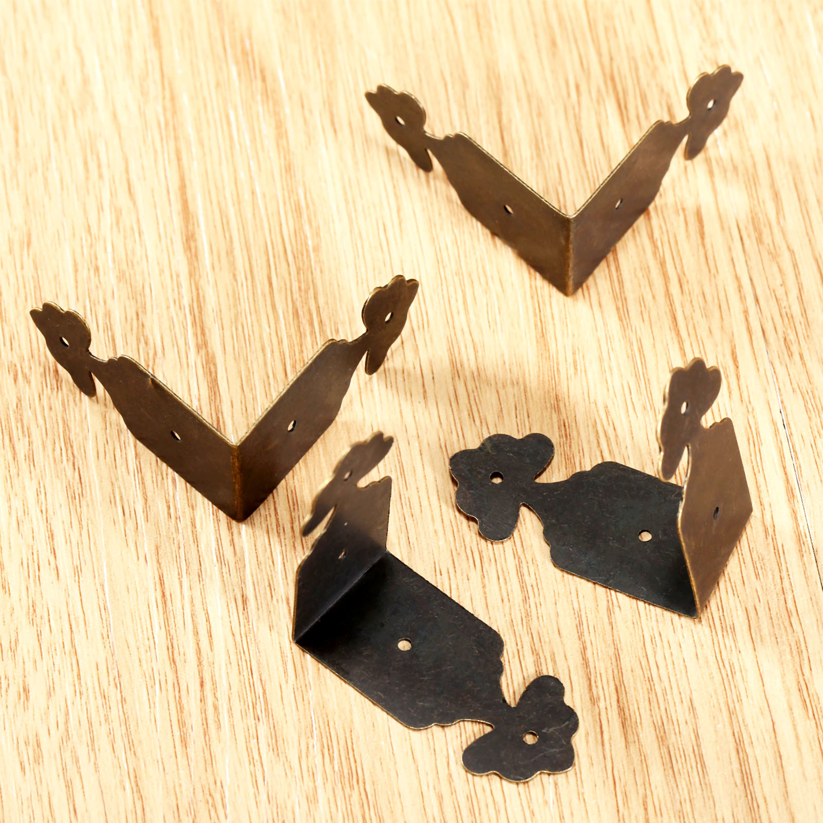 4pcs Decorative Corner Protect - Furniture Hardware Antique recension och pris