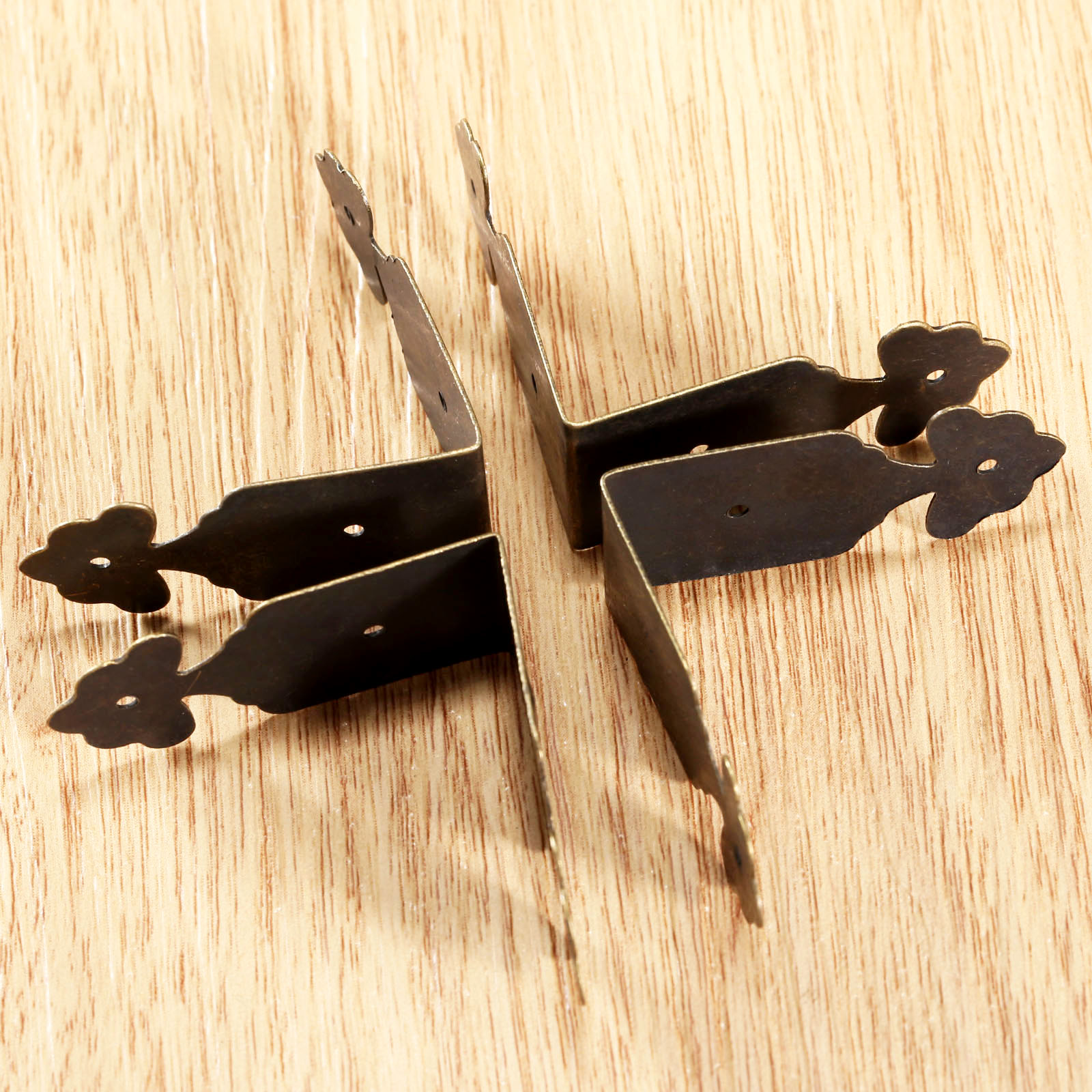 4pcs Decorative Corner Protect - Furniture Hardware Antique recension och pris