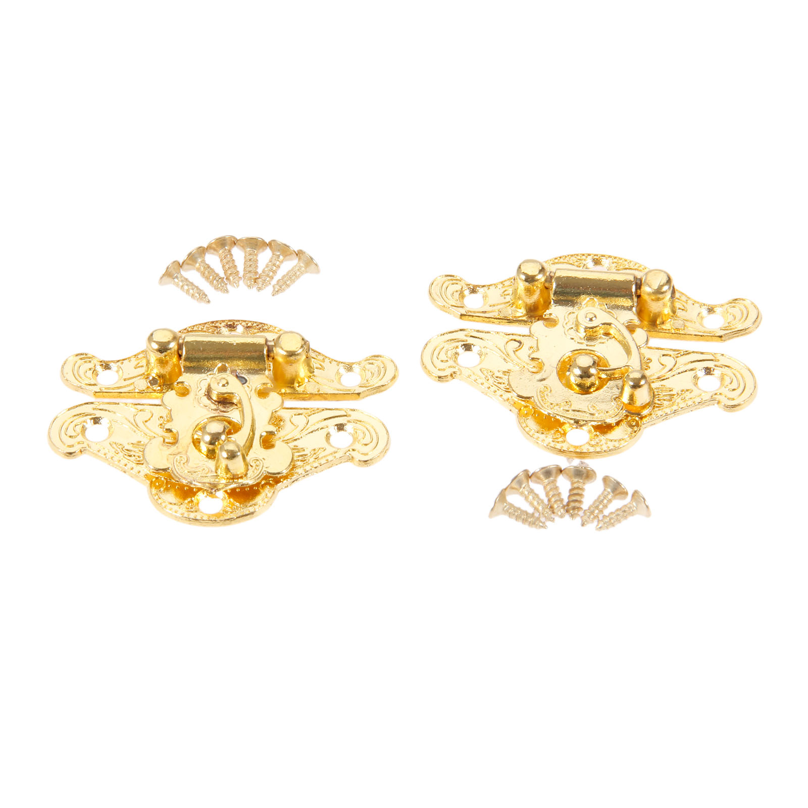 DRELD 2Pcs Antique Gold Box La - Furniture Hardware Manufacturers recension och pris