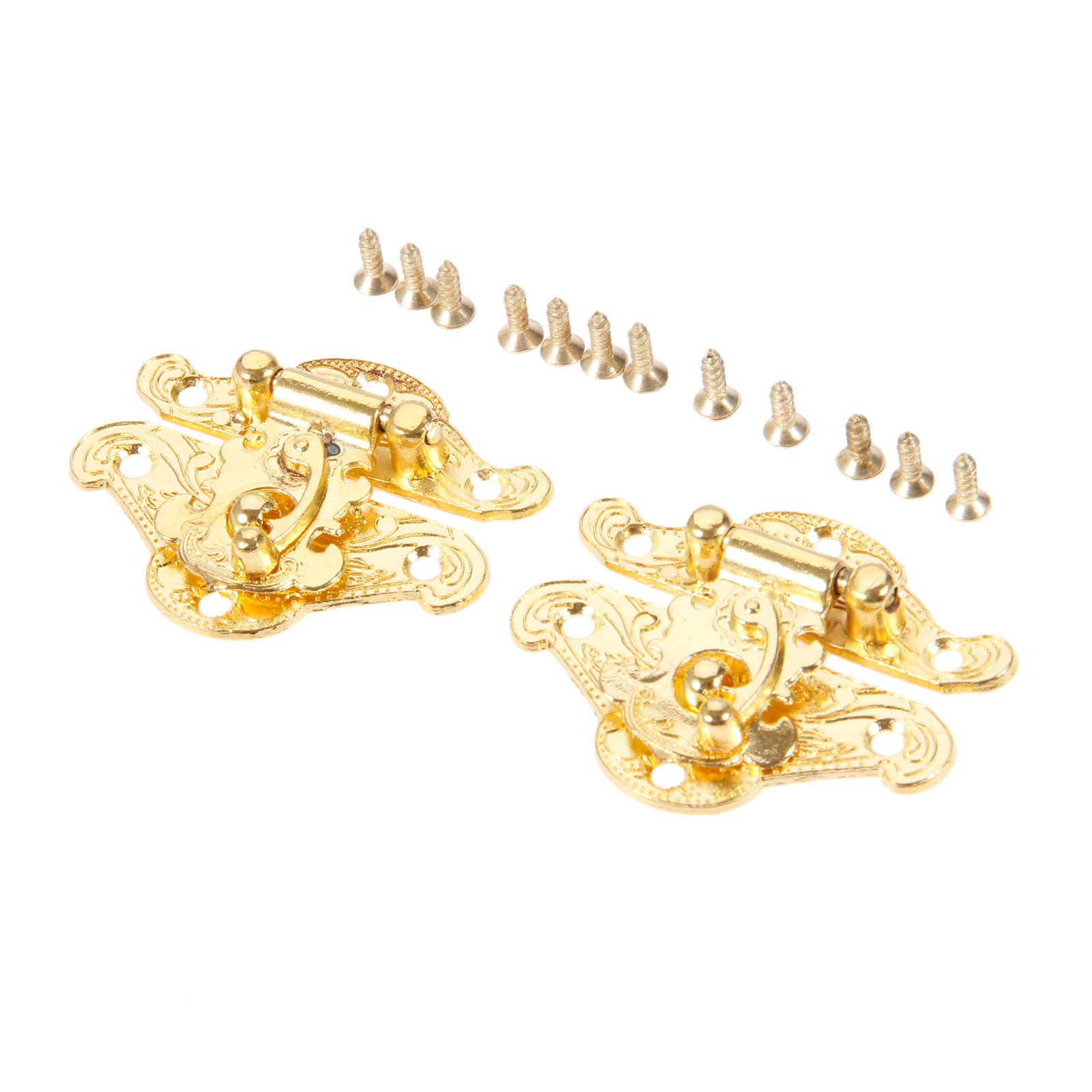 DRELD 2Pcs Antique Gold Box La - Furniture Hardware Manufacturers recension och pris