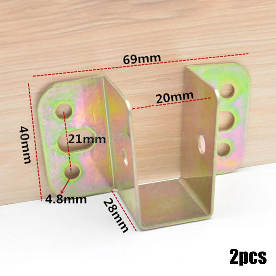 2pcs U Shaped Metal Bed Bracke - Furniture Hardware Manufacturers recension och pris