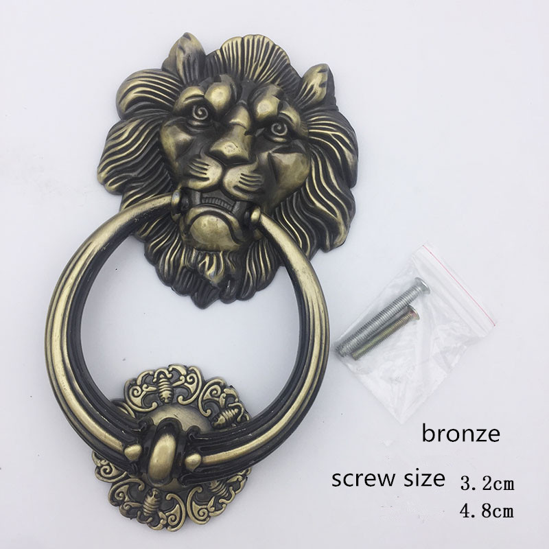 Antique Bronze Lion Head Handl - Furniture Hardware Antique recension och pris