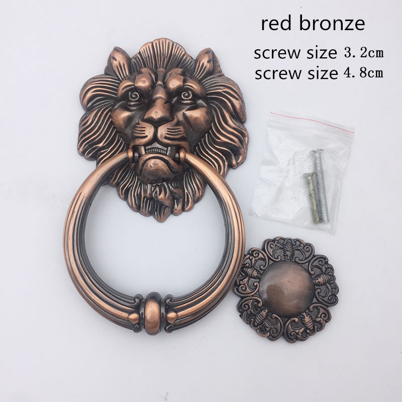 Antique Bronze Lion Head Handl - Furniture Hardware Antique recension och pris
