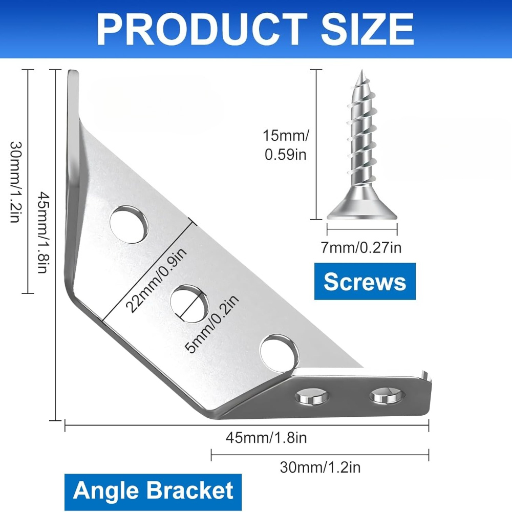 1-120Set Furniture Corner Conn - Shelf Peg Support recension och pris