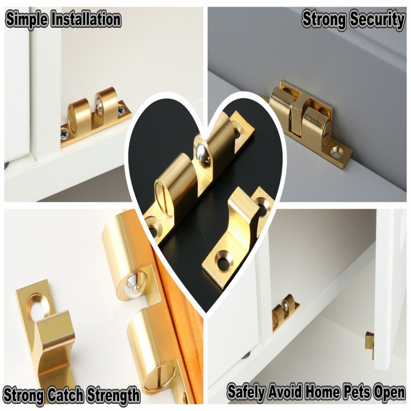 3/6pcs Cabinet Closet Door Bal - Furniture Hardware Manufacturers recension och pris