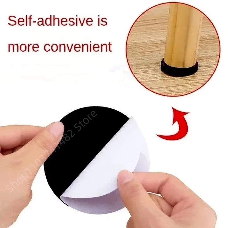 2-48Pc Self Adhesive Black Fur - Furniture Hardware Brackets recension och pris