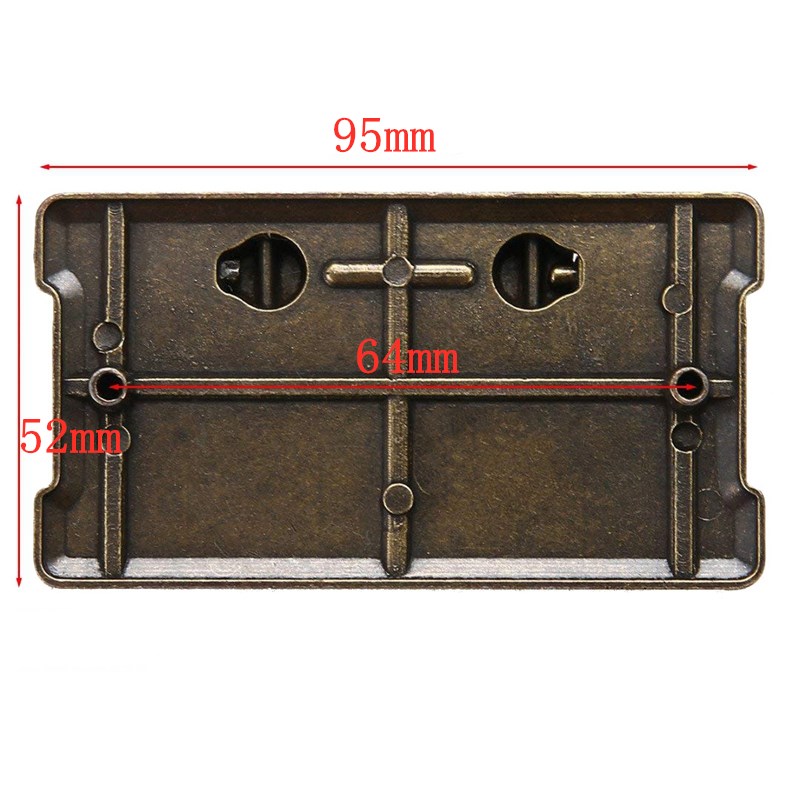 4Pcs Vintage Antique Bronze Dr - Furniture Hardware Antique recension och pris