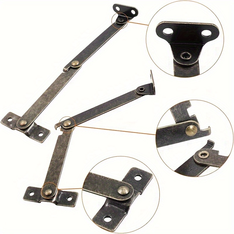 2-Pack Antique Bronze Folding  - Furniture Hardware Antique recension och pris