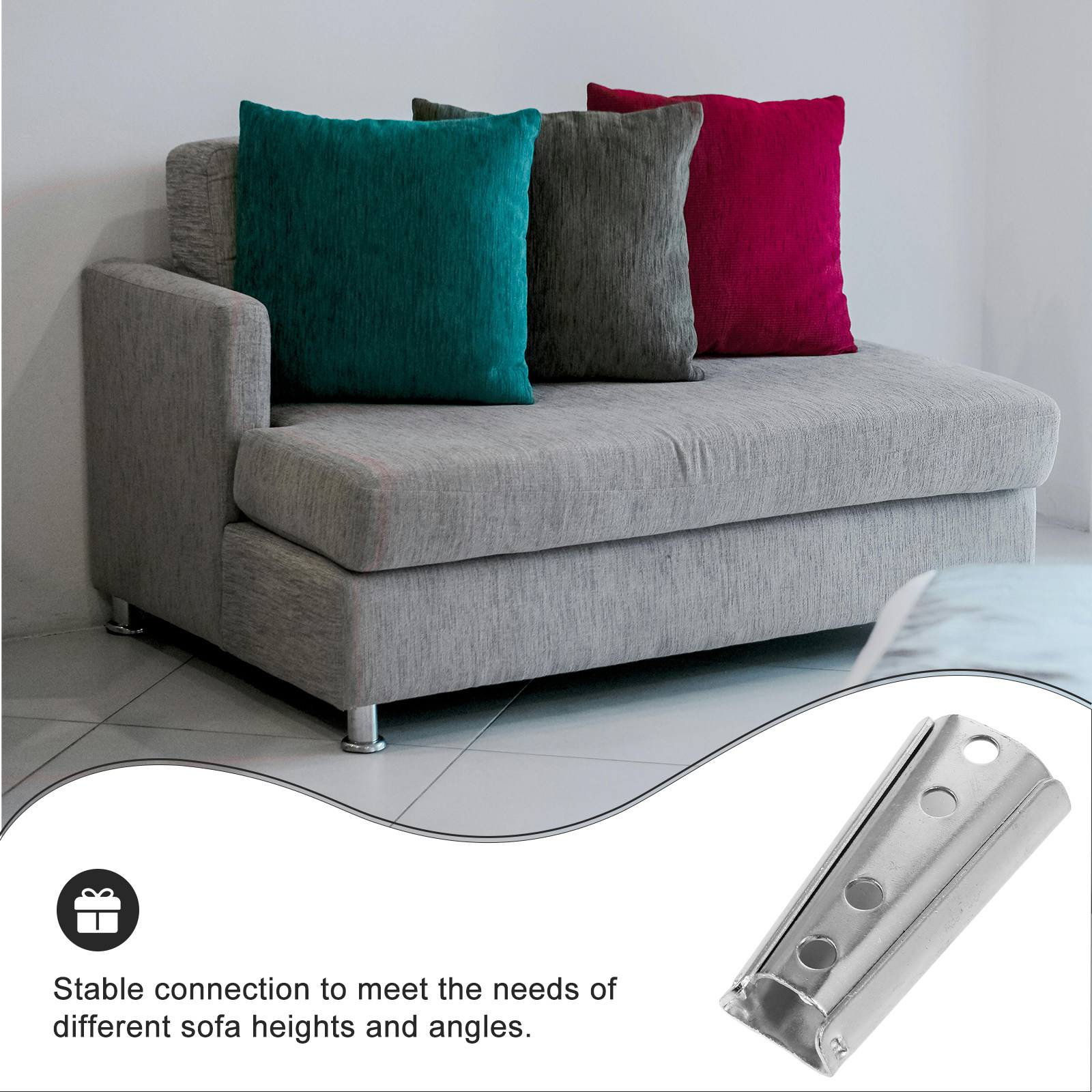 4Pcs Sofa Connectors Conical S - Furniture Hardware Material recension och pris