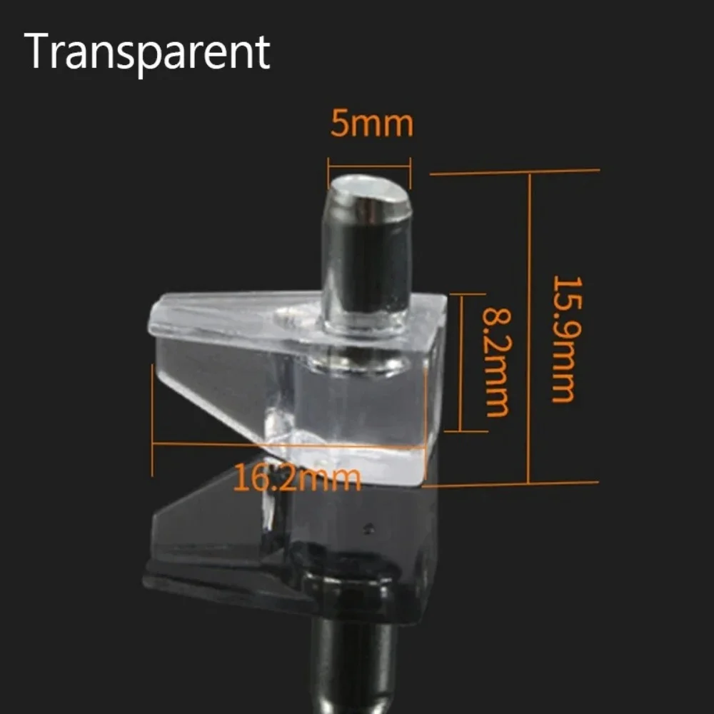 500/200/50/10PCS Transparent S - Shelf Peg Support recension och pris