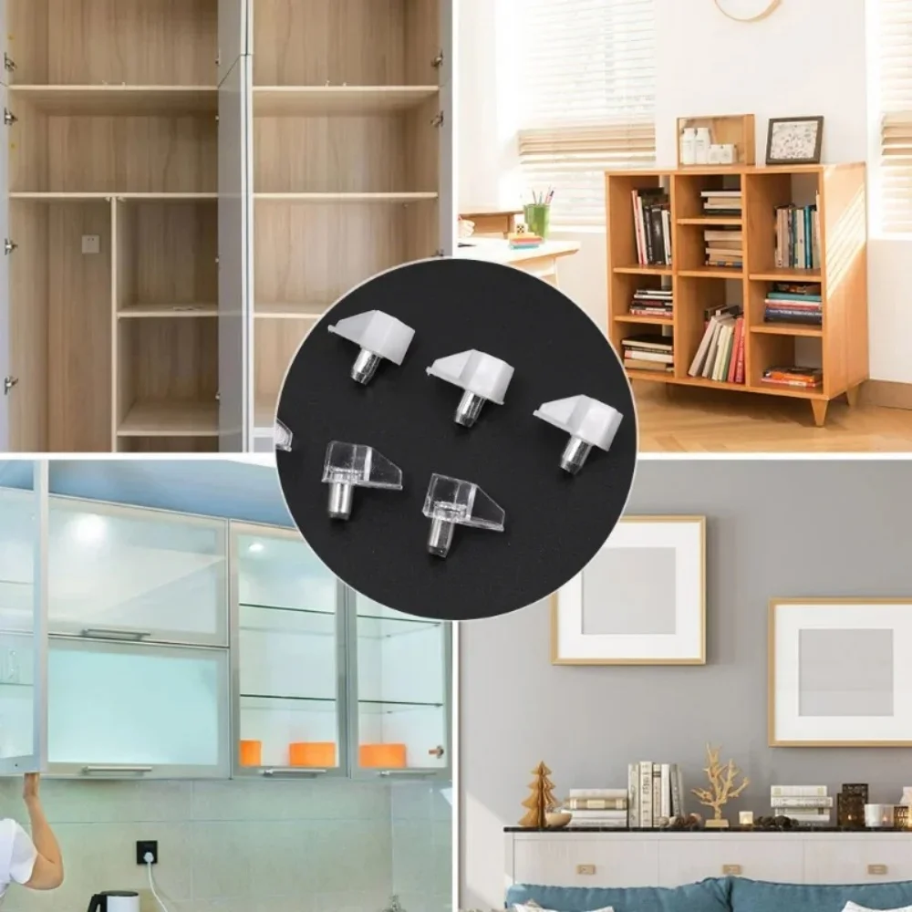 500/200/50/10PCS Transparent S - Shelf Peg Support recension och pris