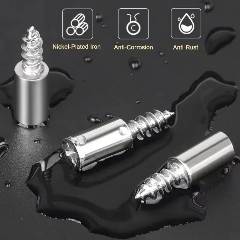 10/100PCS Self Tapping Screw L - Shelf Peg Support recension och pris