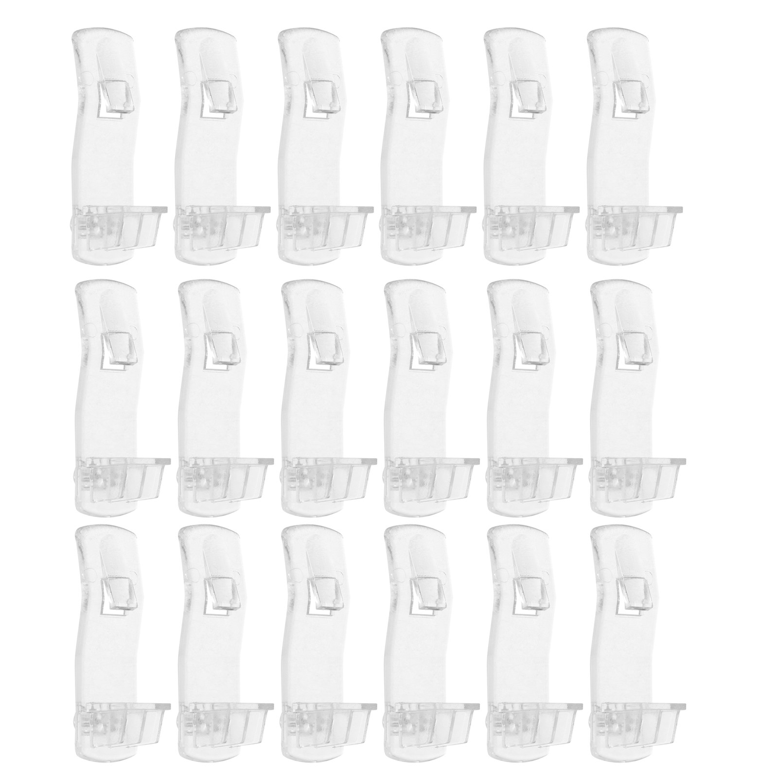 30Pcs Transparent Plastic Shel - Shelf Peg Support recension och pris