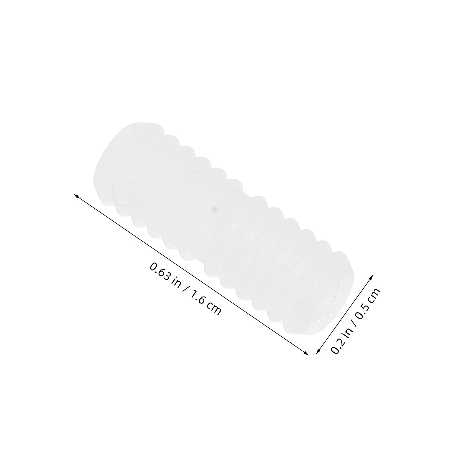 100Pcs Nylon Double-Head Cam L - Furniture Hardware Cam Lock recension och pris