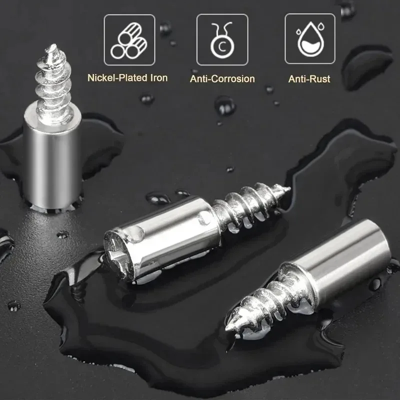 100/10PCS Self Tapping Screw L - Shelf Peg Support recension och pris