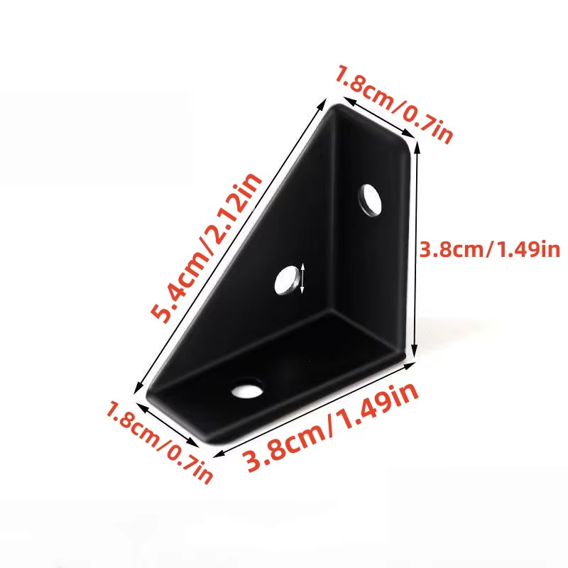 4pcs bracket corner code right - Used Furniture Hardware recension och pris