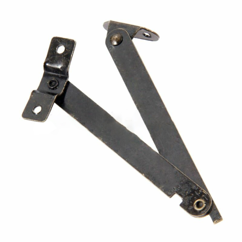 2PC Antique Bronze Lid Support - Furniture Hardware Antique recension och pris