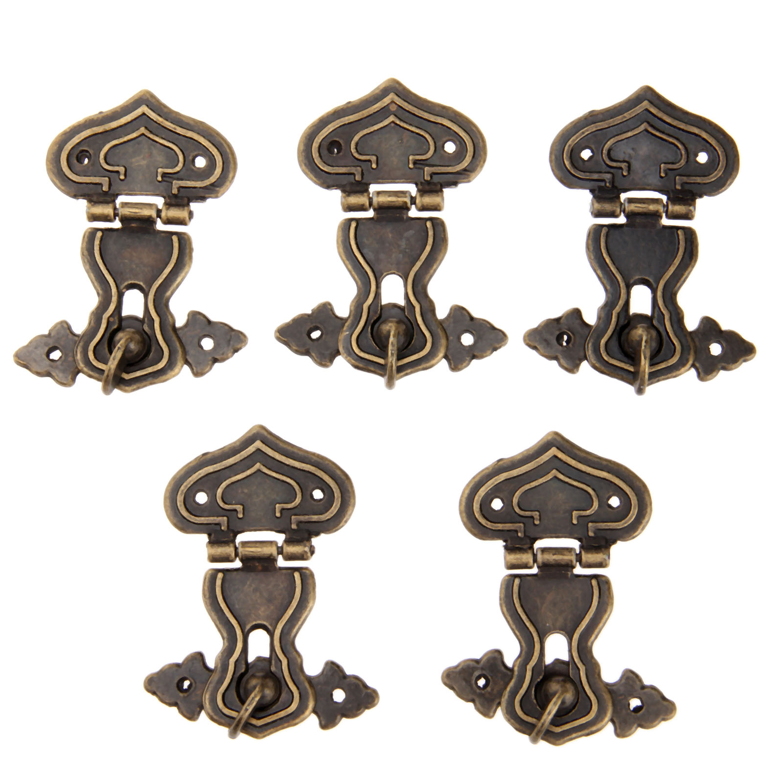5Pcs 63x47mm Antique Metal Loc - Furniture Hardware Manufacturers recension och pris