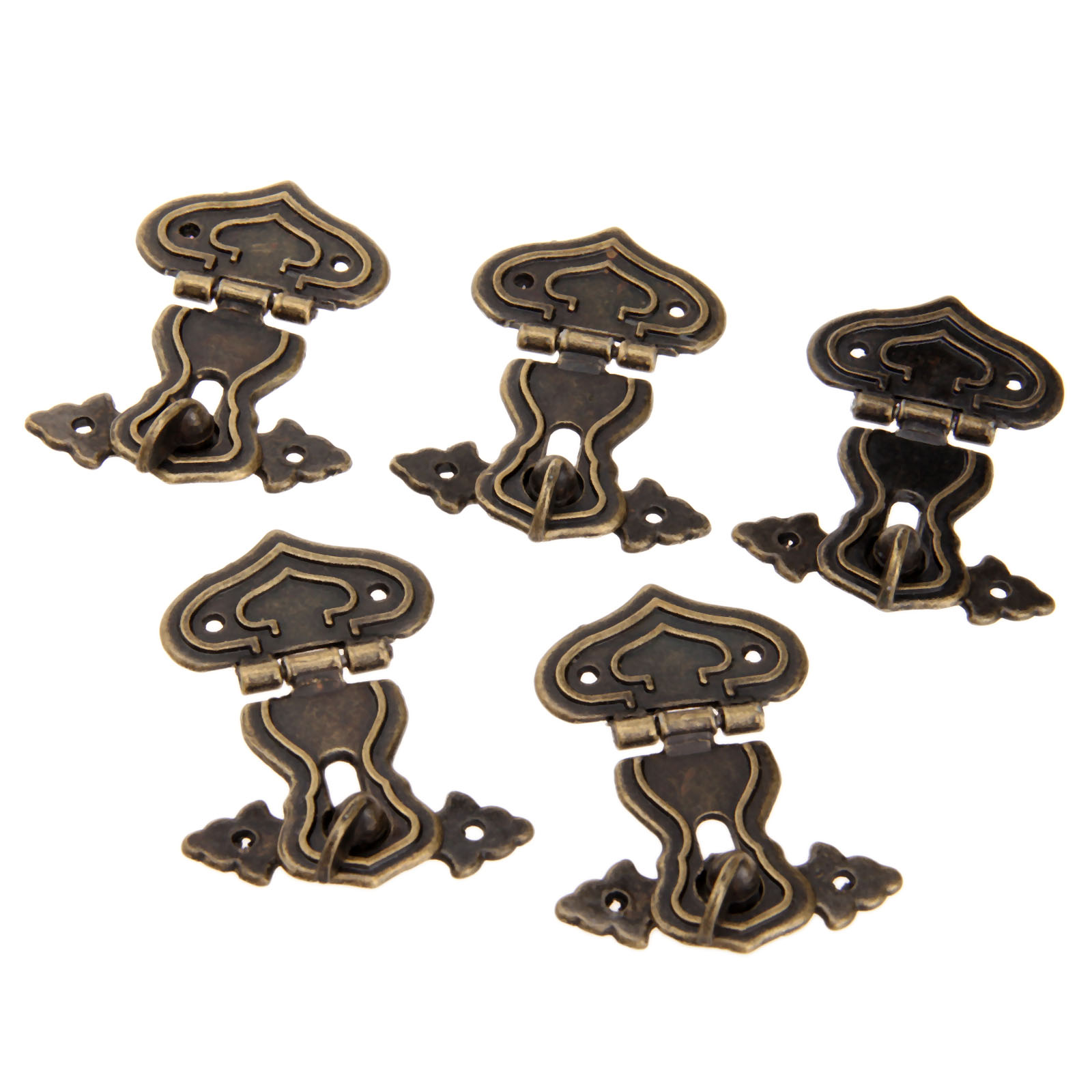 5Pcs 63x47mm Antique Metal Loc - Furniture Hardware Manufacturers recension och pris