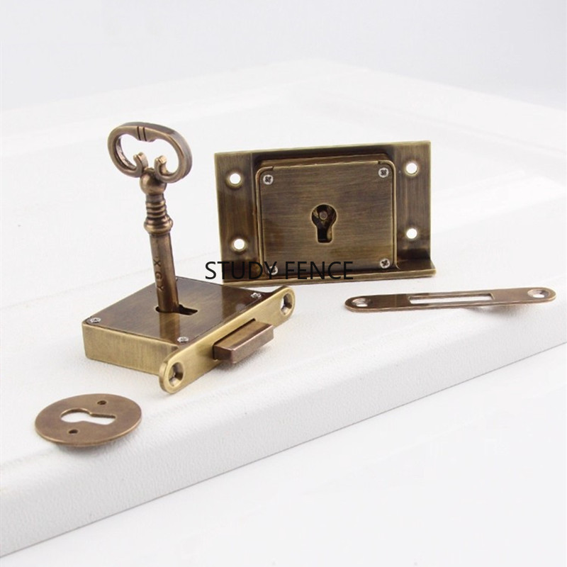 1PC Antique Metal Drawer Lock  - Furniture Hardware Manufacturers recension och pris