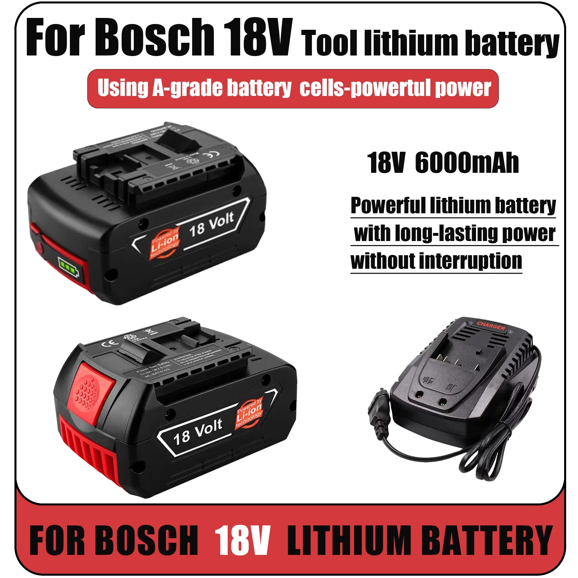 New Upgrade 18V 6.0Ah Battery🔥 - Bosch Drill Gsb 18V recension och pris