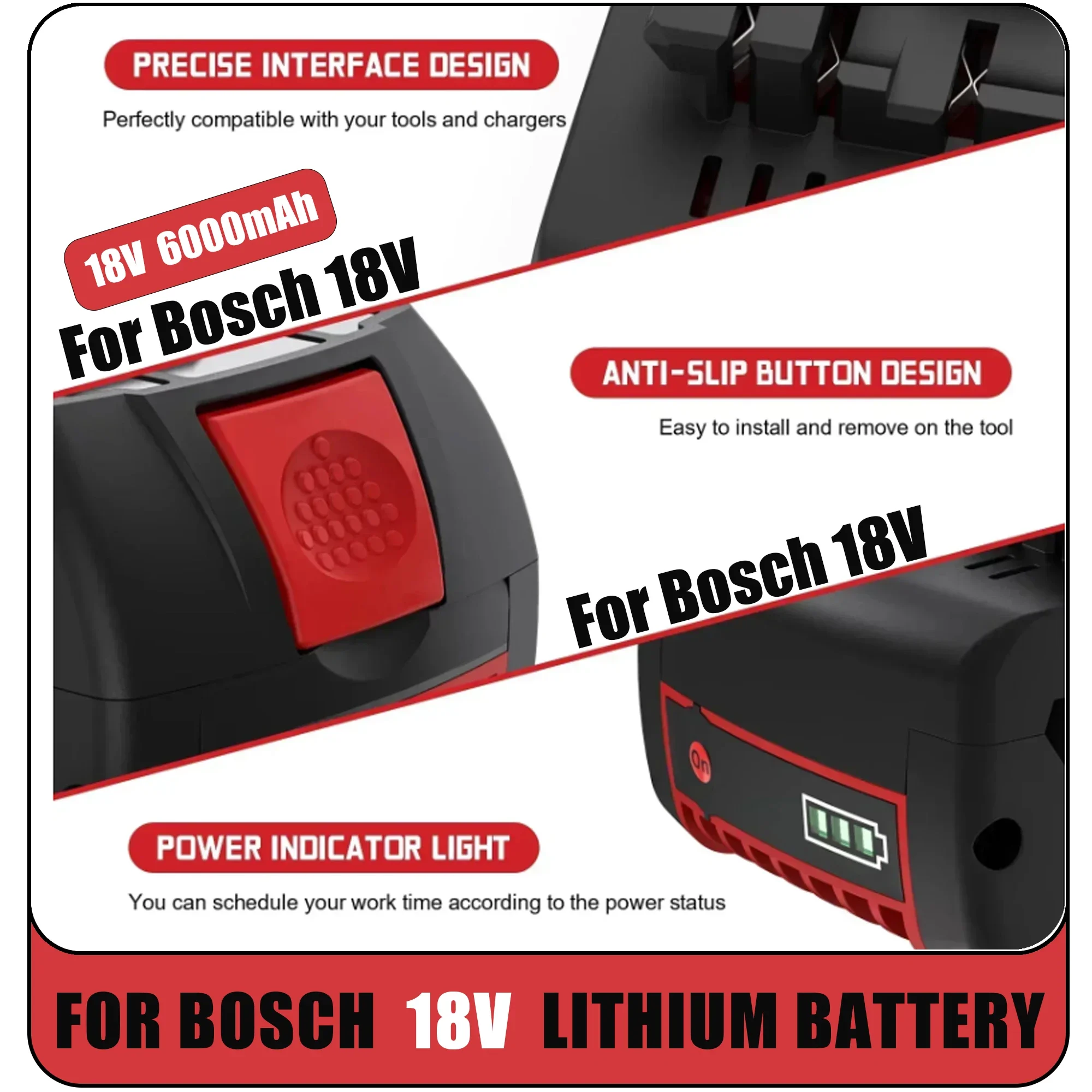 New Upgrade 18V 6.0Ah Battery🔥 - Bosch Drill Gsb 18V recension och pris
