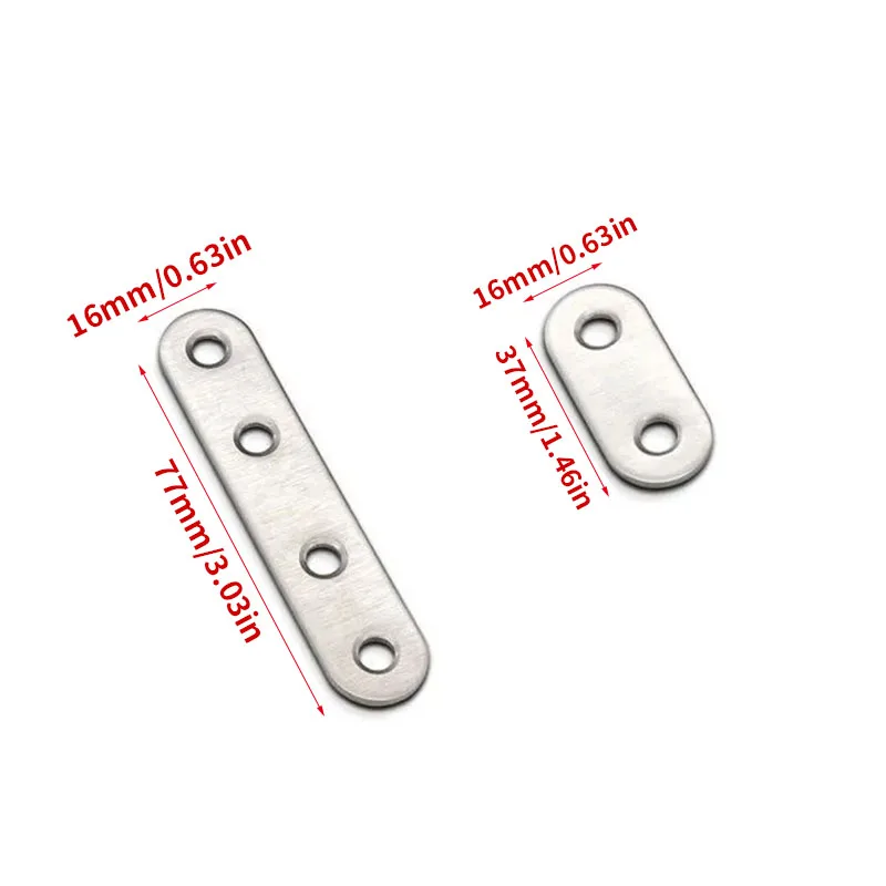 16pcs Corner Codes, Flat Faste - Used Furniture Hardware recension och pris