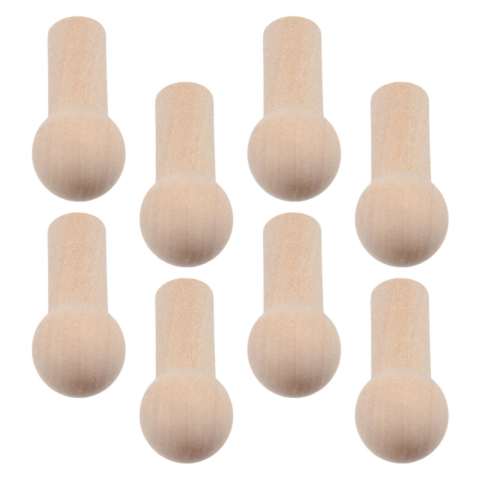 25pcs Wooden Clothes Hanger He - Shelf Peg Support recension och pris