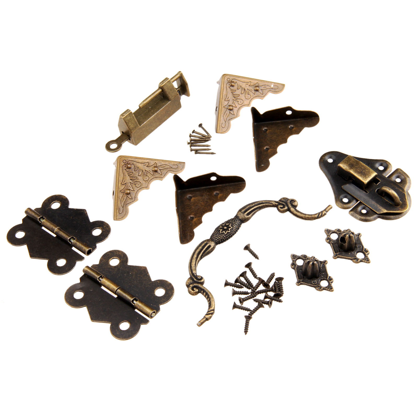 9Pcs/set Furniture Fittings Ch - Furniture Hardware Antique recension och pris