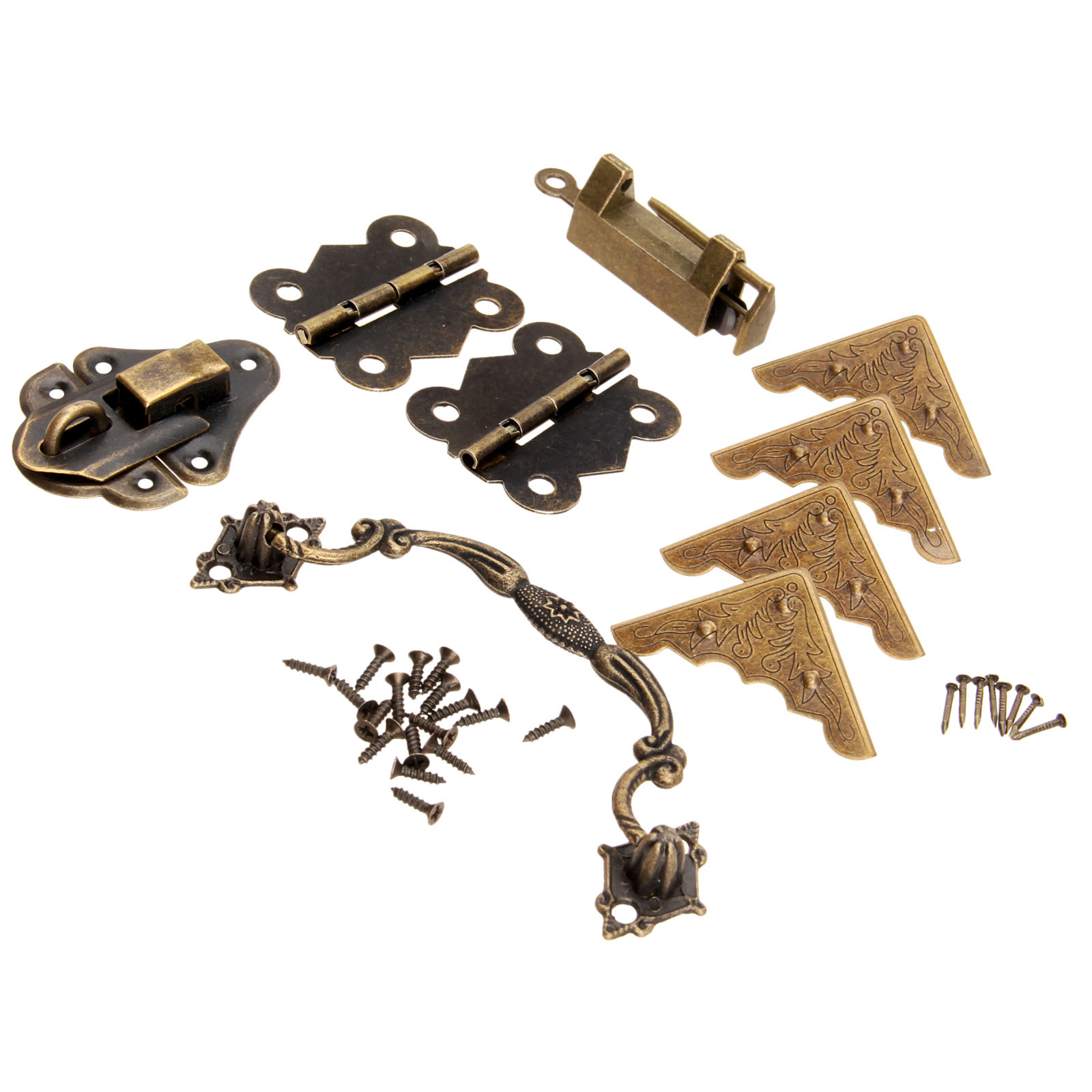 9Pcs/set Furniture Fittings Ch - Furniture Hardware Antique recension och pris