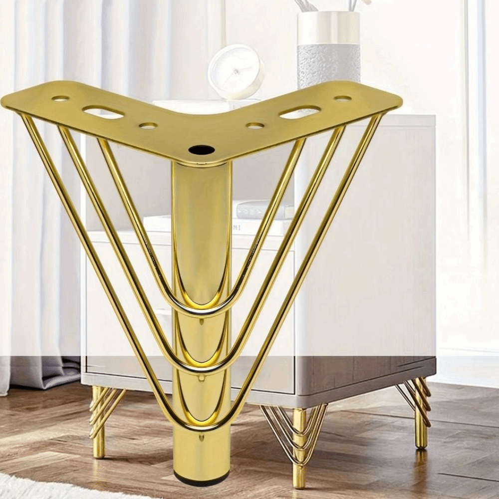 Golden Color Furniture Legs Th - Furniture Hardware Material recension och pris