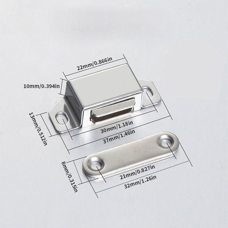 5/12/20pcs Magnetic Door Catch - Used Furniture Hardware recension och pris