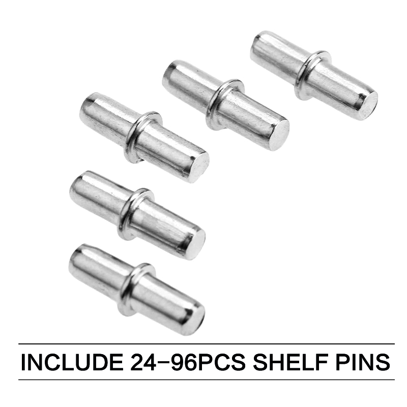 24-96 pcs Cabinet Wardrobe She - Shelf Peg Support recension och pris
