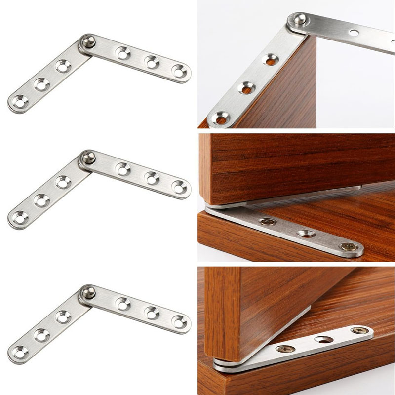 4/8/10 Pcs Rotating Hinges, Us - Used Furniture Hardware recension och pris